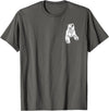 Polar Bear Gift Polar Bear Accessories & Stuff Cute Polar Bear For Men Women Kids Pocket Animal Zookeeper T-Shirt - Asphalt Grey