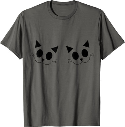 Funny Boob Cats Kitty Titties T-Shirt