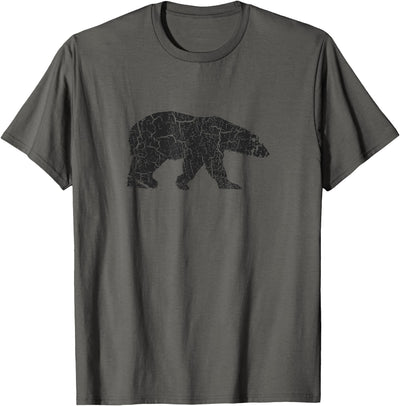 Vintage Polar Bear Merch and Gifts Polar Bear Distressed Print - Vintage Polar Bear T-Shirt