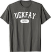 Freedom 4 All Apparel Co. Subtle Resistance Uckfay Umptray Pig Latin 8647 Funny T-Shirt - Asphalt Grey