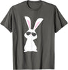 Cool Bunny Rabbit T-Shirt in Asphalt Grey