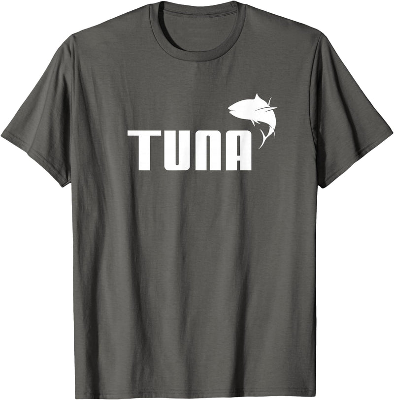 Funny Tuna Fish gifts Funny Tuna Tuna Gift T-Shirt - Asphalt Grey