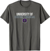 Campus Lab University of Central Arkansas Bears Stacked T-Shirt - Asphalt Grey