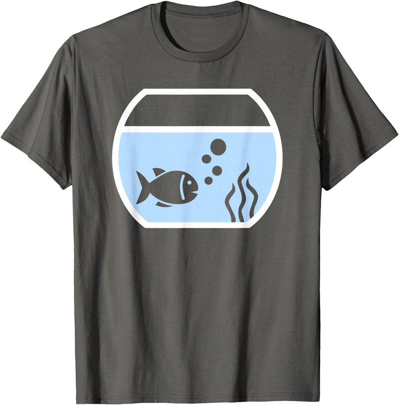 Fish aquarium T-Shirt - Asphalt Grey
