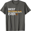 LGBT Love is Love Gay Bear Shirts Gay Bear Tee The Best Husband of All Time T-Shirt - Asphalt Grey