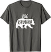 The Persnickety Owl Family Bears #2 Big Brother Bear Shirt Brother Bear T-Shirt Brother Tee T-Shirt - Asphalt Grey