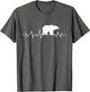 bear heartbeat t shirt Bear Heartbeat T-Shirt T-Shirt - Asphalt Grey