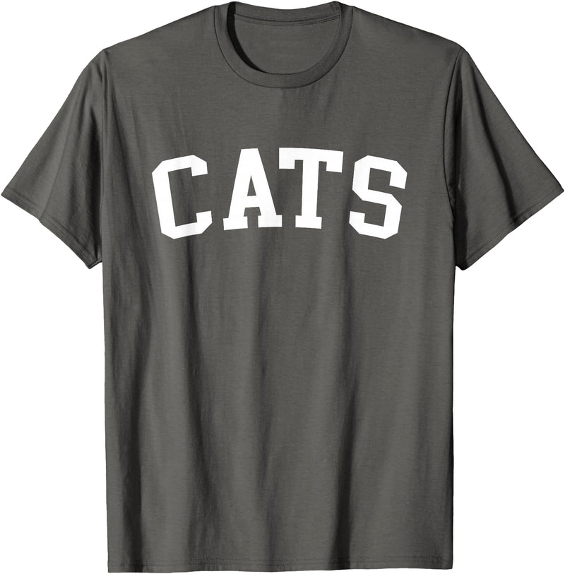 Cats - Style Cats T-Shirt - Asphalt Grey