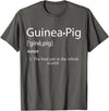 Guinea Pig Toys & Treats Guinea Pig Definition: BEST PET IN THE WORLD! Guinea Pigs T-Shirt - Asphalt Grey