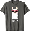 Llama Costume For Boys Funny Llama Kids T-Shirt - Asphalt Grey