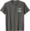 SALTY JOES Salty Joe's - Let's Get Hammered Lightweight, Graphic T-Shirt - Asphalt Grey