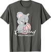 FIDORATIS koalafiziert Koala Bär Shirts Geschenke Koalafied Women's Volleyballer I Volleyball Beach Volleyball T-Shirt - Asphalt Grey