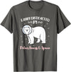 Hiking Lover Design Easily Distracted By Polar Bears and Space T-Shirt - Asphalt Grey