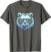 pappy Grizzly in sunglasses Pappy Bear Vintage Graphic T-Shirt - Asphalt Grey