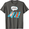 Bacon T Shirt Co Next Time Wear Sunscreen Funny Pig Bacon Sunbathing T-Shirt - Asphalt Grey