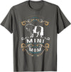 NIckerStickers Mini Mom | Trending Miniature Horse T-Shirt - Asphalt Grey