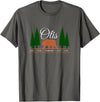 Brown Bear Lovers and Fat Grizzy Fans 2023 Otis Champion fat brown grizzly bear fan beartober week 2023 T-Shirt - Asphalt Grey
