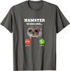 Sad Hamster Meme is Calling T-Shirt - Asphalt Grey