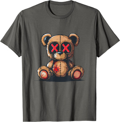 Stuffed Teddy Bear with X Eyes T-Shirt