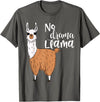 Lama-Kostüm! Lama Pyjama! Kein Drama Lama Llama Costume! Llama Pyjama! No Drama Lama T-Shirt - Asphalt Grey