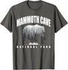 Mammoth Cave National Park USA Parks Mammoth Cave National Park Bear Souvenir US Parks T-Shirt - Asphalt Grey