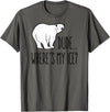 Polar Bears Against Climate Change Climate Change Polar Bear Environmentalist Gift T-Shirt - Asphalt Grey