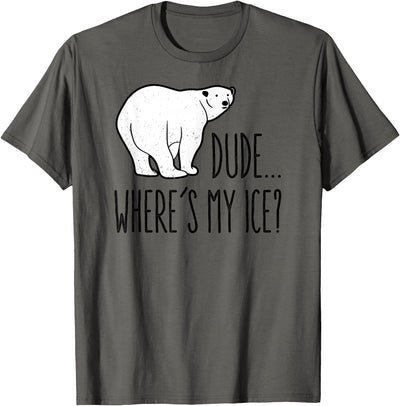 Polar Bears Against Climate Change Climate Change Polar Bear Environmentalist Gift T-Shirt