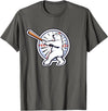 Birdmouse Polar Bear Baseball T-Shirt - Asphalt Grey