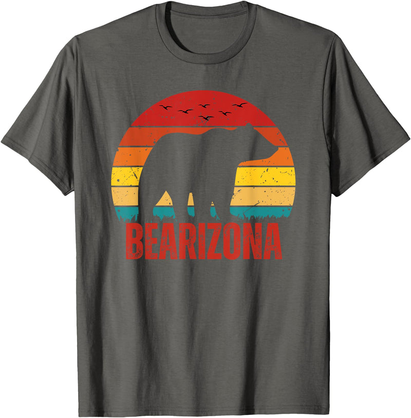 Bearizona Wildlife Park Williams Arizona Bearizona Wildlife Park T-Shirt - Asphalt Grey