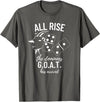 Dominoes Uniform Apparel Dominoes G.O.A.T All Rise Champ - Dominoes T-Shirt - Asphalt Grey