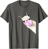 Funny Llama shirt animals costume girls mens Vintage Llama Women Shirt Llama Lovers for kids and girls T-Shirt - Asphalt Grey