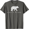 Mama Bear Shirt Cute White T-Shirt - Asphalt Grey