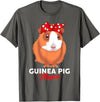 Sweet Baby Guinea Pig Gift For Girls And Women Guinea Pig Mama Guinea Pigs Funny Girls T-Shirt - Asphalt Grey