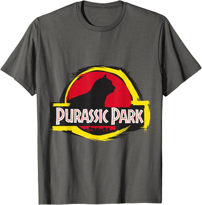 Purassic Park Cat Funny Tshirts Purassic Park Cat Shirt - Funny Tshirt for Cat Lovers T-Shirt