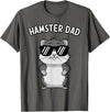 Funny Hamster Design for Men Dad Boys Animal Hamster Lover T-Shirt - Asphalt Grey