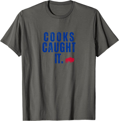 Cow Caught It Buffalo Wordy T-Shirt