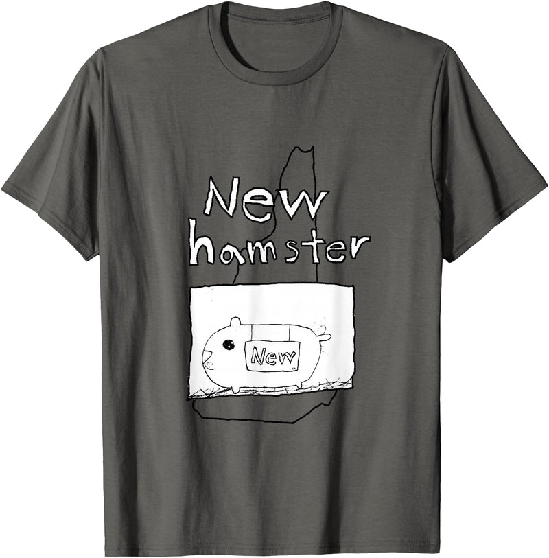 New Hamster (New Hampshire) T-Shirt - Asphalt Grey