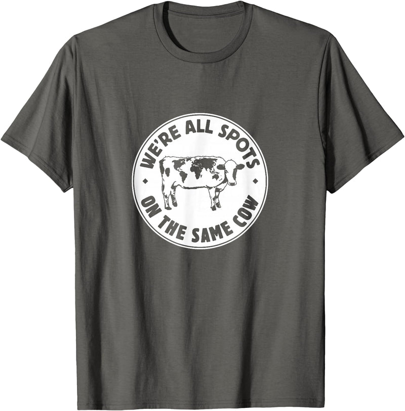 World Cow T-Shirt - Asphalt Grey