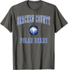 Official High School Fan Gear Bracken County High School Polar Bears T-Shirt - Asphalt Grey