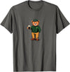 St Patricks Day Bear t -shir t St Patricks Day Bear T-Shirt - Asphalt Grey