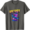 PixelLlama Victory Gaming Victory Llama T-Shirt - Asphalt Grey