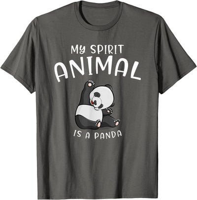 My Spirit Animal is A Panda Bear SHIRTAnimal Lover T-Shirt