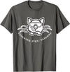 Bahamas Swimming Pigs Bahamas Swimming Pig with Mask and Snorkel T-Shirt - Asphalt Grey
