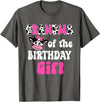 Grandma Of The Birthday Girl Farm Cow Shirts Grandma Of The Birthday Girl Farm Cow 1St Birthday Girl T-Shirt - Asphalt Grey