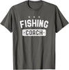 Fishing Coach Clothing Fishing Coach Vintage Fishing T-Shirt - Asphalt Grey