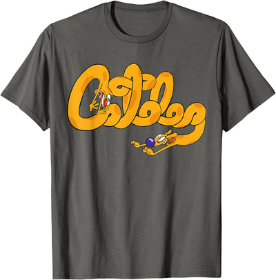 Cat Dog Cursive Nickelodeon T-Shirt