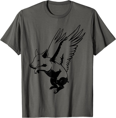Flying Pig with Wings Fly Pig Lovers T-Shirt