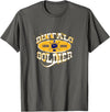 Historically Tee Buffalo Soldier T-Shirt - Asphalt Grey