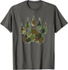 Camo Lover Camo Bear Claw Camouflage for Men Women T-Shirt - Asphalt Grey