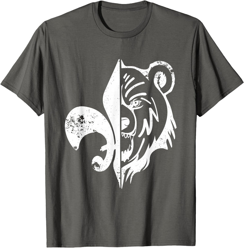 Pfadfinder Bär Scout Bear for Scouts T-Shirt - Asphalt Grey